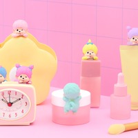 パステルカラーがカラフルなモンチッチ登場♪ 「モンチッチ」日常に溶け込むデコレーションフィギュア「HIPPERS」第2弾が登場 画像