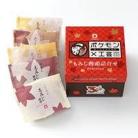 「ポケモン」限定パッケージのもみじ饅頭が登場！ 金の箔押し紅葉があしらわれた和柄デザインで広島土産にぴったり♪