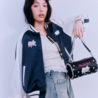 キキ＆ララ、キラキラビジューやラメ刺繍で夏・秋をロマンティックに♪ Tシャツ、スカジャンが登場「LILY BROWN」初コラボ 画像
