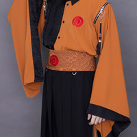 「NARUTO」ナルト、サスケ、“暁”を和モードで表現！和袖シャツ＆袴パンツ＆帯ベルトが登場 画像