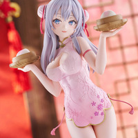 超ミニスカ＆胸開きチャイナドレスにうっとり♪「ロシデレ」アーリャと有希が立体化！吸い付くような肌の表現も注目 画像