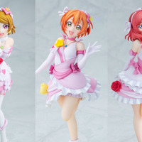 「ラブライブ！」凛＆真姫＆花陽が「僕たちはひとつの光」衣装で立体化！ あみあみ限定で「ミニアクリルキャラクタープレート(A6サイズ)」が付属 画像