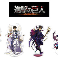 “悔いが残らない方を選べ”「進撃の巨人」エレンとリヴァイが天使＆悪魔に！ イラストレーター・夢ノ内の可愛いミニキャラグッズも新登場 画像