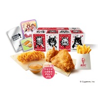 店員に扮したウマ娘たちがお出迎え♪ 「ウマ娘」×KFCコラボ！ 作品イメージのオリジナル商品が登場！ コラボ楽曲やラッピング店舗、抽選グッズなど満載【8月12日～】 画像