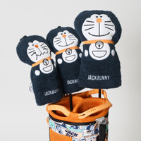 「ドラえもん」とゴルフへGO♪ ヘッドカバー、総柄ポロシャツ、保冷バッグなど登場☆お出かけにも便利【Jack Bunny!!スペシャルコレクション】 画像