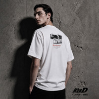 「頭文字D」“ギャンギャン”を大胆デザイン!! AE86＆RX-7の名シーンを立体刺繍で表現したTシャツ登場 画像