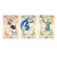 「魔法騎士レイアース」光、海、風たちの描き下ろしレアも収録！ カード付きウエハース登場！ 全種キラキラのメタリック仕様 画像