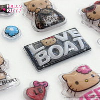 ハローキティ＆クロミ × LOVEBOAT コラボ！“ギャルかわ”な「ドリーミーキャンディシール」が新登場 画像
