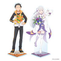 「リゼロ」スバル、エミリア、レム＆ラムが大集合☆「リゼロ展」グッズが一挙公開！アクキー、クリアファイルからパックのコインケースまで 画像