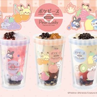 ピカチュウ、ポッチャマの可愛いパケ♪ 「ポケピース」×パールレディ・CHABARのドリンク第2弾！ フルーティなタピオカドリンクが9月4日より発売