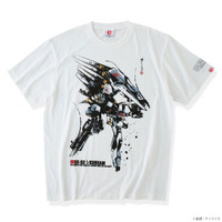 νガンダム、ディジェ、百式などを筆絵タッチで表現！ 「ガンプラ」BOXアートを取り入れたTシャツ登場！ アムロ、シャアの歴代搭乗機を振り返れるラインナップ