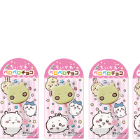 ちいかわ、ハチワレがお顔“ペロペロチョコ”に♪ うさぎもカワイイ台紙デザインは全12種【9月8日発売】 画像