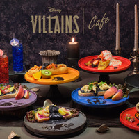 「ディズニーヴィランズOH MY CAFE」ハロウィンに合わせてオープン！マレフィセント、スカー、アースラたちをイメージしたメニュー＆グッズが魅力的☆ 画像