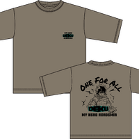 「ヒロアカ」デク、爆豪の“ワークマン”限定Tシャツで日常を“更に向こうへ”！ シンプルデザインの5種登場☆ 画像