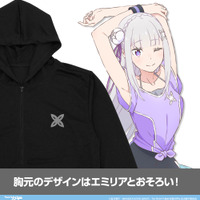 「リゼロ」浴衣姿のラム＆レム甚平でリラックス♪ エミリアと一緒にエクササイズを楽しむパーカー、両面フルグラTシャツなど新作登場☆ 【二次元コスパ】 画像
