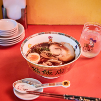 「らんま1/2」猫飯店のラーメン鉢がグッズに！乱馬たちと本格中華を楽しめるコラボコレクションが登場♪