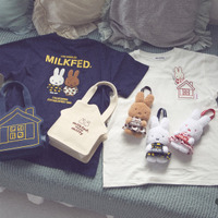 ミッフィーがひょっこり顔を出す☆「MILKFED.」コラボアイテム登場！メラニーのドールポーチもオンライン限定で