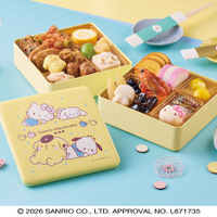 ゆるっとサンリオキャラのお重箱で登場♪ 紀文限定デザイン「サンリオキャラクターズのおせち詰合せ」が予約受付中！