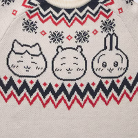 「ちいかわ」モモンガ＆あのこがふわふわ♪ ハチワレたちは冬支度～☆ノルディックセーターなどあったかアパレルがGUに集合