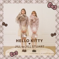 ハローキティのチェック柄が大人可愛い♪ 秋にぴったりな「JILL by JILL STUART」コラボコレクションが登場