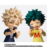 「ヒロアカ」デクと爆豪の幼少期の姿がフィギュア化！ オールマイトのミニフィギュアなどオプションパーツ充実のプレイバリューは必見 画像