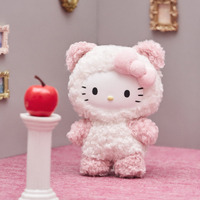 「ハローキティ」ふわふわのベアチャーム第3弾が登場！シークレットカラーを含む全6種、10月15日発売♪ 画像