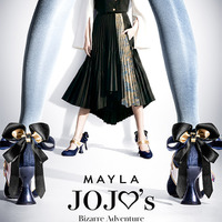 「ジョジョ ダイヤモンドは砕けない」東方仗助、岸辺露伴、吉良吉影をイメージ！「MAYLA」ポップな色彩のパンプス登場