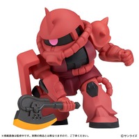 「機動戦士ガンダム ならぶんです。ザク」第2弾が発売！シャア専用ザクⅡや高機動型ザクⅡ3機などズラリ