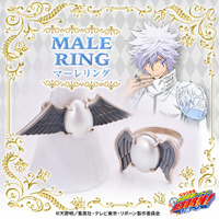 「リボーン」白蘭＆六弔花の「マーレリング」を身に着けられる！ Silver 925製で本格的、ネックレスにも♪ 画像