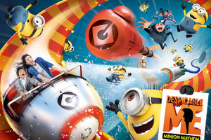 「ミニオン・パーク」イメージビジュアル公開 USJに新たなライドアトラクション 画像