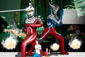 「ウルフェス2017」今年のテーマは“親子の絆” セブン×ゼロ 3.6m巨大サイズの親子ポージング像も 画像