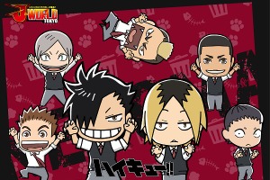 「ハイキュー!!」J-WORLDにてイベント開催 音駒高校バレー部にスポット 画像