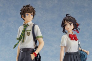 「君の名は。」瀧&三葉の1／8スケールフィギュアが登場 キービジュアルを完全再現 画像