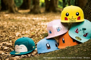 「ポケモン」コラボ“ニューエラ”第2弾　POP＆COOLなデザインがストリートで主張 画像