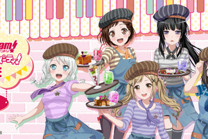 「バンドリ！」カフェ第2弾、東京・大阪で開催　キーボード＆DJメンバーが可愛い衣装に変身♪ 画像