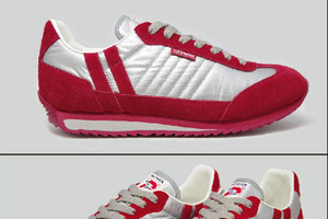 「ウルトラマン」スニーカーが仏ブランドから登場！銀＆赤カラーリングに夢中♪ 画像