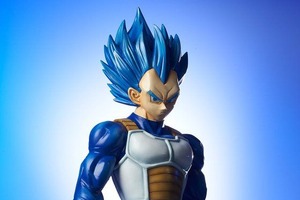 「ドラゴンボール」ベジータ“神の領域”のその先へ…！ SSGSS進化が大サイズで立体化 画像
