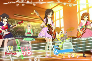 「けいおん！ 放課後ライブ！！ HD Ver.」　衣装もステージもHD画質 画像