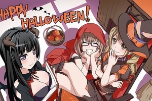 「バンドリ」ハロウィンイラスト公開　“魔女っ子”有咲、“赤ずきん”麻弥、“セクシー悪魔”燐子に注目！ 画像