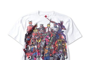 「仮面ライダー」×「パンクドランカーズ」平成ライダーが大集合したTシャツが登場 画像