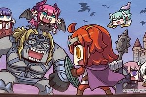 「FGO」新作アプリ“Fate/Grand Order Quest”配信開始！ ドット絵のリヨサーヴァントがキュート♪ 画像