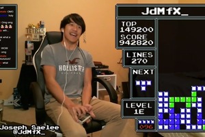 「テトリス」ファミコン版世界ランキング更新！ 速すぎてよくわからない...前人未踏の“レベル33”達成映像 画像