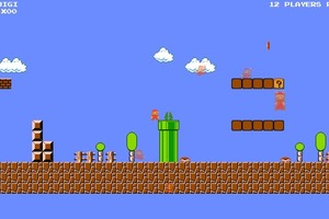 「マリオ」100人バトロワのファンメイドブラウザゲーム“Mario Royale”公開！ 前代未聞のわちゃわちゃがスゴイ 画像