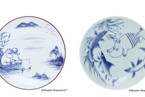 「ムーミン」の世界観を表現した絵付けの器　amabroから登場 画像