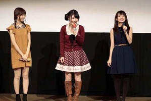 「ガリレイドンナ」試写会/舞台挨拶　梅津泰臣監督、日高里菜、大久保瑠美、真堂圭が作品紹介 画像