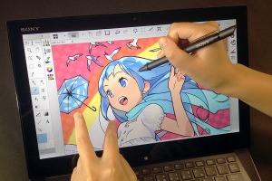 イラスト制作ソフト「CLIP STUDIO PAINT」　VAIOオーナーメードモデル5機種にプリインストール可能 画像