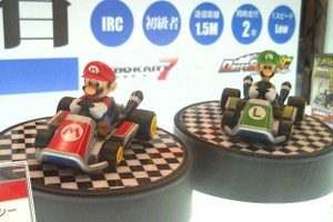 ドリフトが楽しめる「マリオカート7」の玩具が出ると聞いて体験しに行ってきた 画像