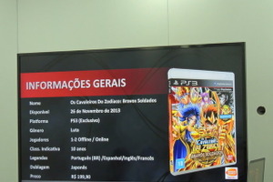 ブラジルゲームショウに「聖闘士星矢 ブレイブ・ソルジャーズ」セッション　潜入レポート 画像