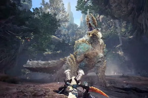 「モンハン：アイスボーン」PV第5弾　“ジンオウガ”登場！ 新古龍“ネロミェール”との戦闘シーンも 画像