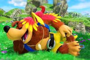 「スマブラSP」バンジョー＆カズーイの寝顔、もう見た!? 相棒同士が寄り添う姿は可愛さの極み...！【特集】 画像